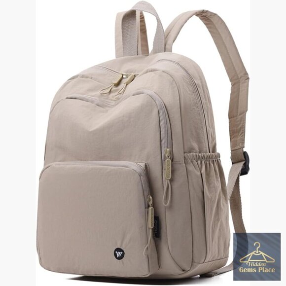 Mini Nylon Daypack Backpack Lightweight Travel Purse with Anti-Theft Pocket